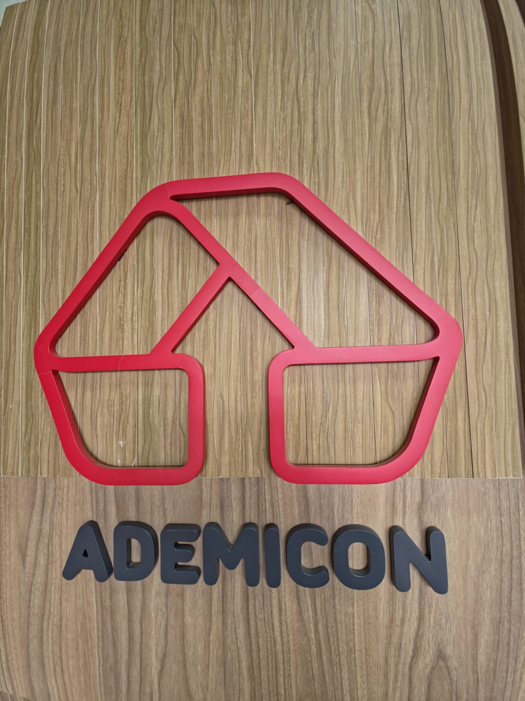 Marca Ademicon em sua identidade oficial